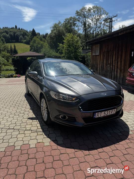 Ford Fusion 20 2016 Magnetic Grey Automat Skóra