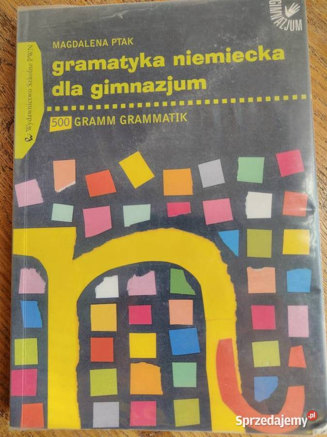 Gramatyka niemiecka gimnazjum M Ptak Książki do nauki języka obcego