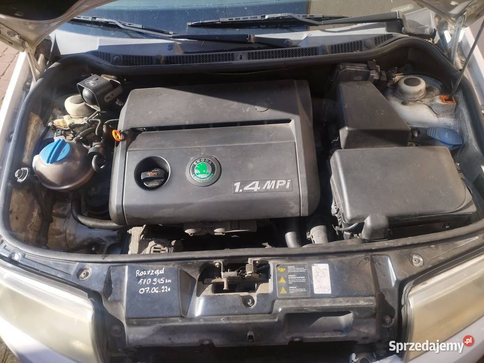 Skoda Fabia 2000r 193000 20 Reda
