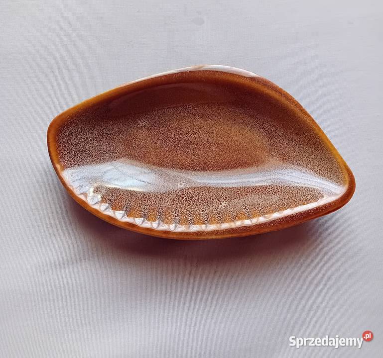 Popielniczka Liść Mirostowice lata 60e Autor sprzedam