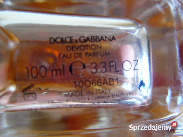 Dolce Gabbana Devotion 70 ml 100 zl Perfumy i wody podkarpackie