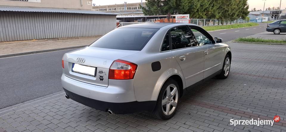 Audi A4 2002r 24 LPG sedan Zadbana Rok produkcji 2002 A4 Rzeszów