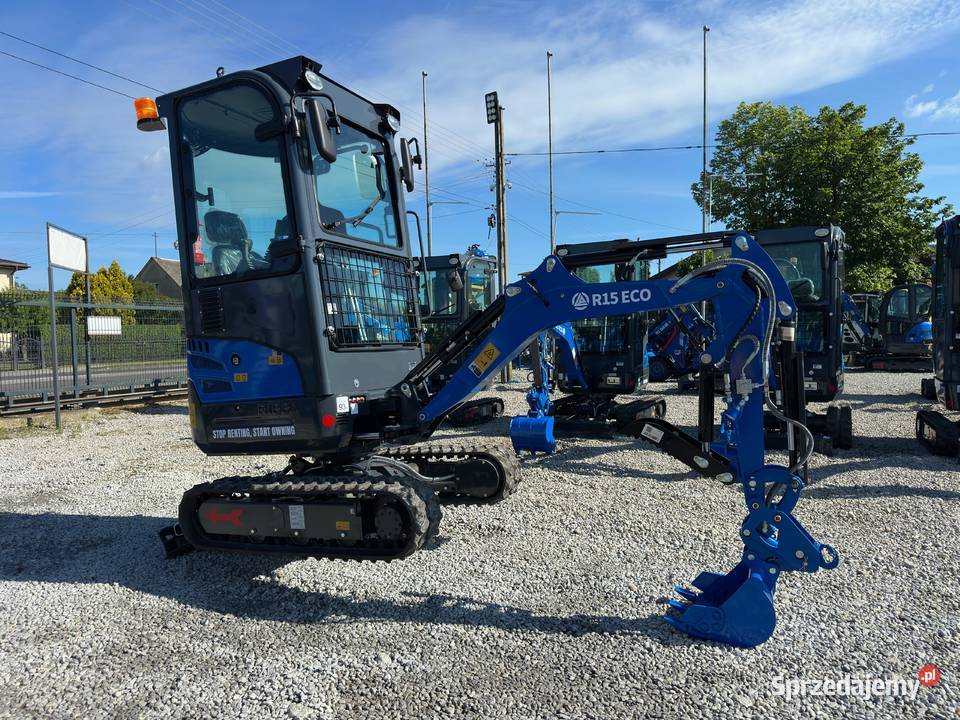 Nowa Minikoparka RIPPA R15 ECO Kubota Jcb Kraków sprzedam