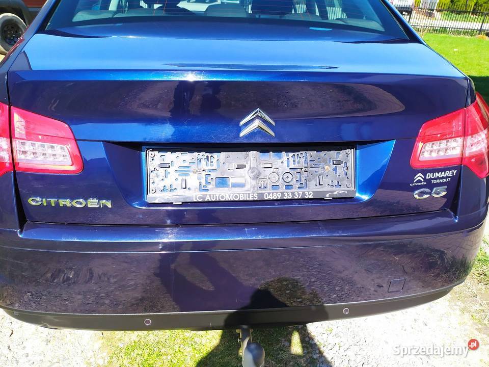 Citroen C5 sedan 2009 16 HDI niski przebieg Tarnogród