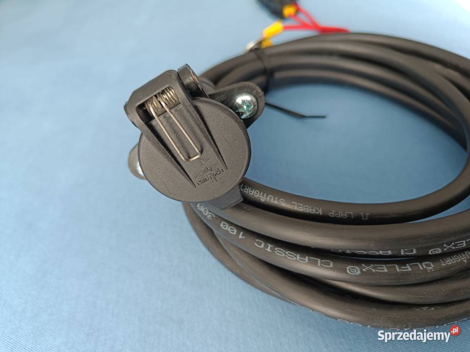 Kabel zasilający 5M z gniazdem 3pin Deutsch i Biała Podlaska