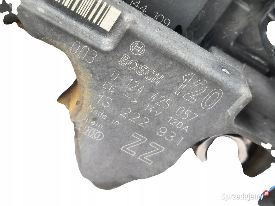ALTERNATOR Opel Corsa D Astra H 12 13222931 lubelskie Chełm