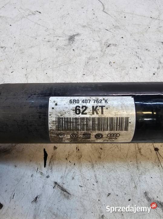 PÓŁOŚ PRAWA PRZEDNIA AUDI VW SEAT 6R0407762K Półosie sprzedam