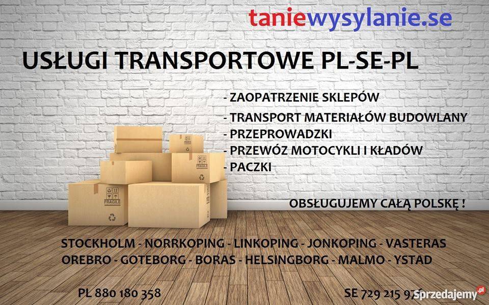 paczki palety przeprowadzki Se Transport towarów, przeprowadzki zachodniopomorskie Gryfice