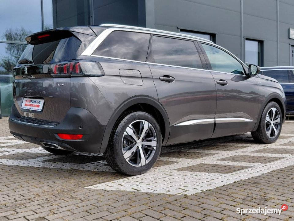 Peugeot 5008 2022r FV23 ASO 7 MIEJSC HAK KAM360 automatyczna małopolskie Kraków