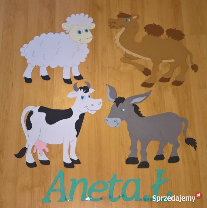 Dekoracje na jasełka z brystolu Ryki sprzedam