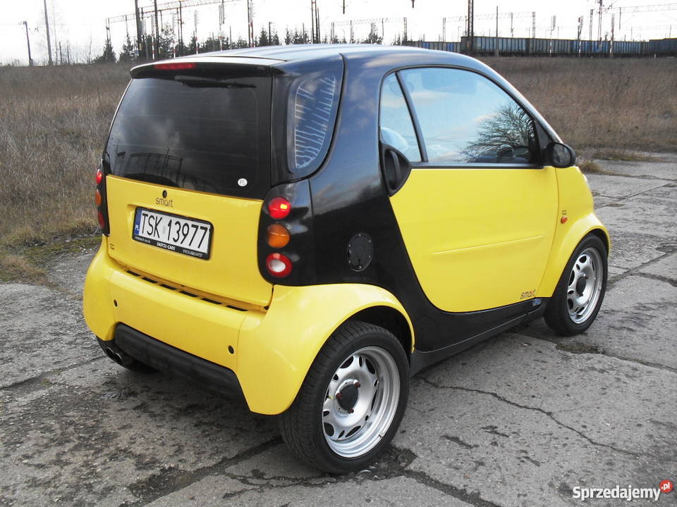 SMART FORTWO 600 turbo benzyna z serwisowany w ASO Warszawa