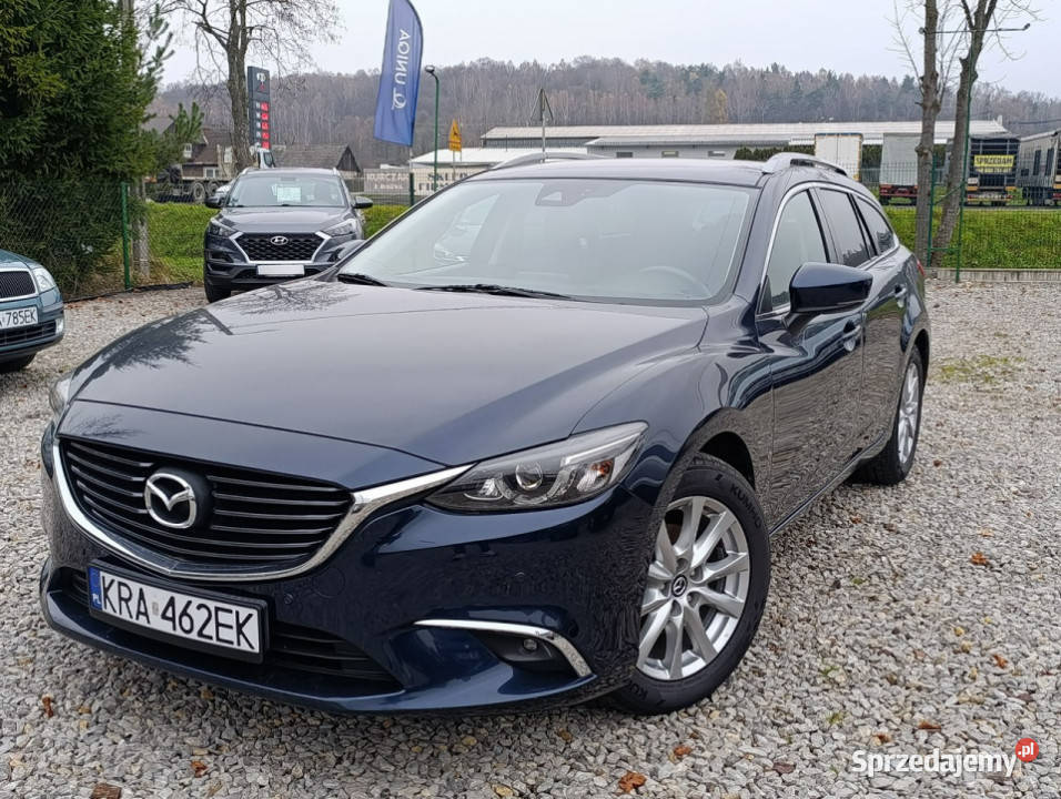 Mazda 6 20 Bezwypadkowa Nawigacja Grzane fotele niebieski Dulowa