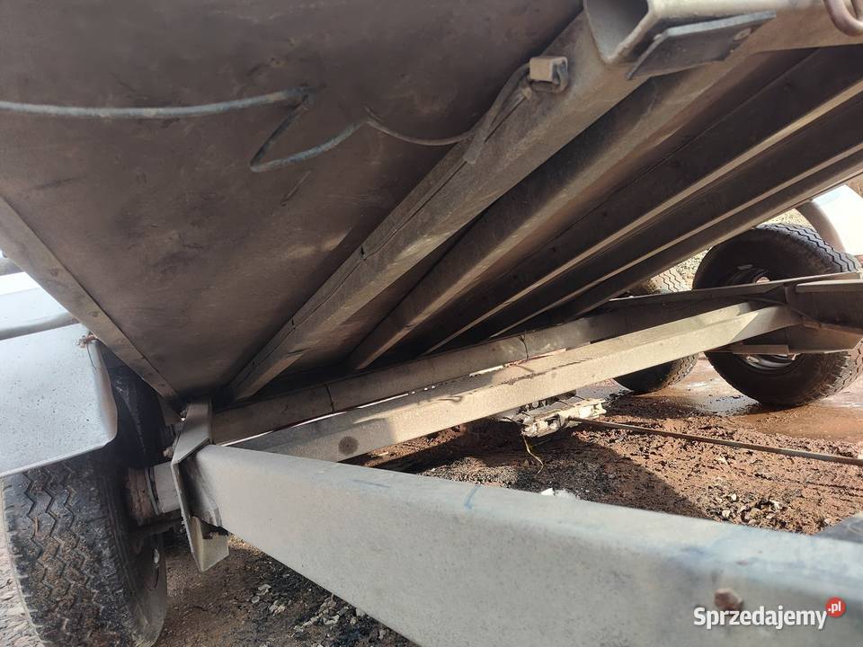 Przyczepa barnderup 2500 minikoparka uchylna dolnośląskie