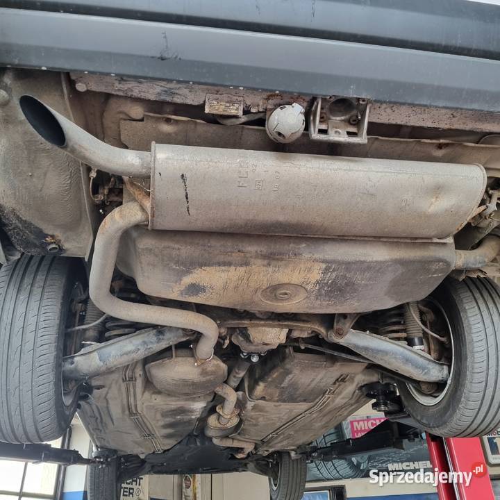 mercedes w 124 300 TD 1988 żółte tablice