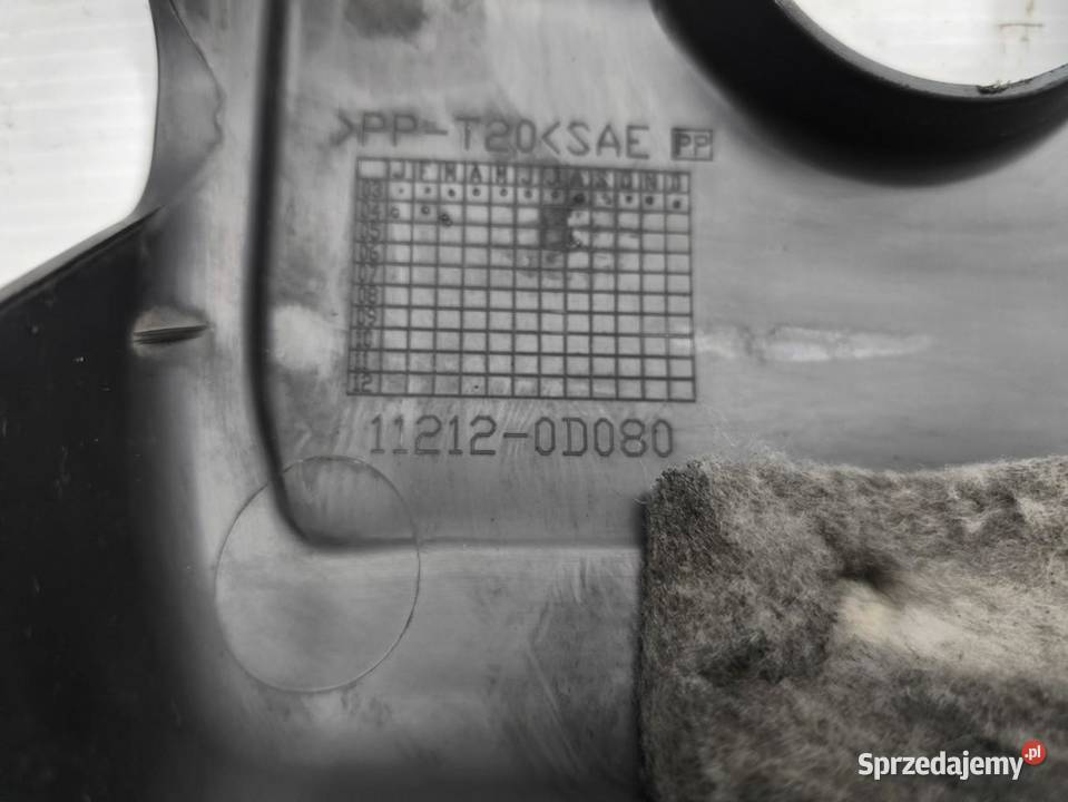 OSŁONA KPOKRYWA SILNIKA TOYOTA AVENSIS II T25 18