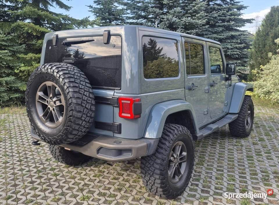 Jeep Wrangler 75th Anniversary sahara unlimited skórzana tapicerka Lublin
