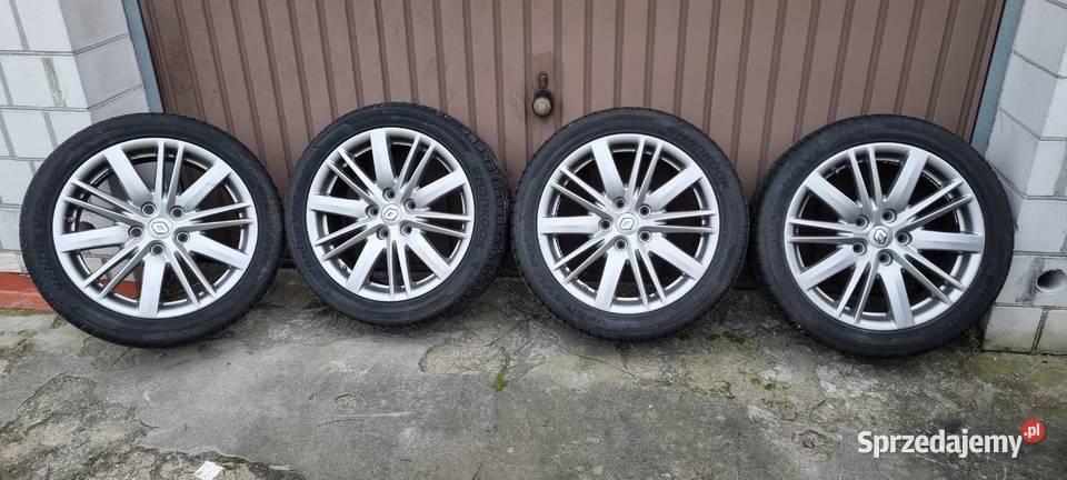 Koła letnie felgi aluminiowe Megane 3 GT Scenic sprzedam