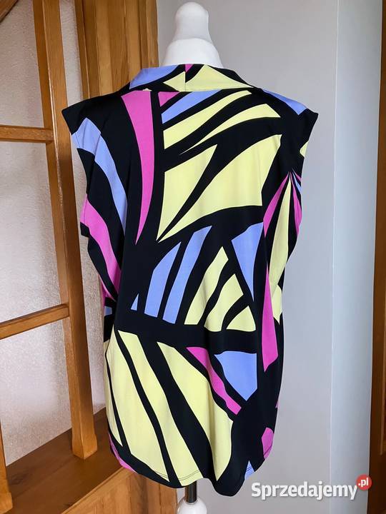 Nowa piękna bluzka kolorowa Dana Buchman USA XL Nisko sprzedam