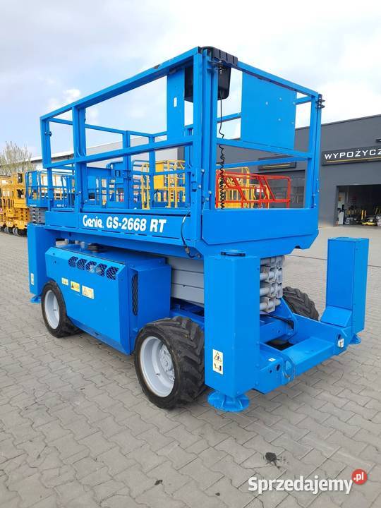 Podnośnik nożycowy spalinowy Genie GS 2668 RT Dąbrowa Tarnowska