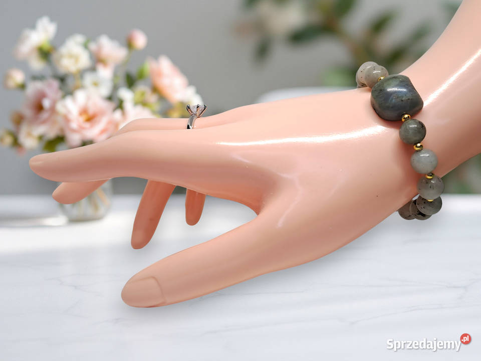 Bransoletka z labradorytu LABRADORYT kulka kot Warszawa sprzedam