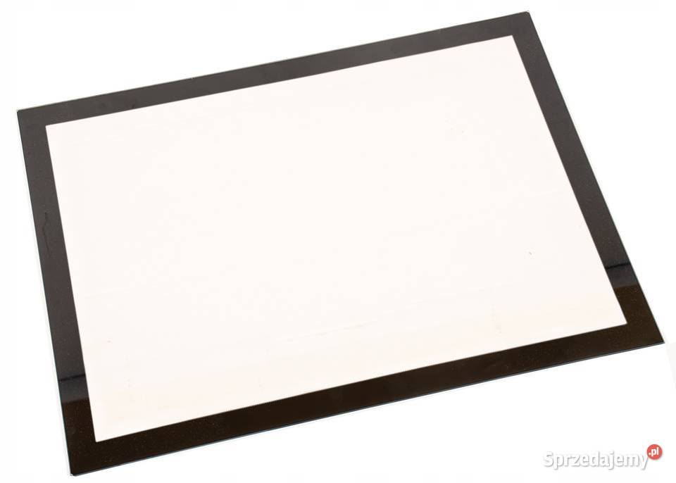 SZYBA Z DEKOREM 60x40 CZARNĄ RAMKĄ SZKŁO Skawina