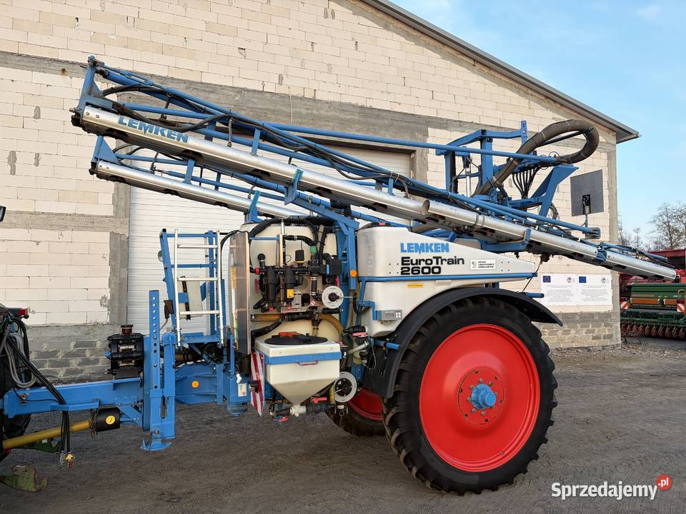 Opryskiwacz Lemken EuroTrain 27m nieuszkodzony Sadki sprzedam