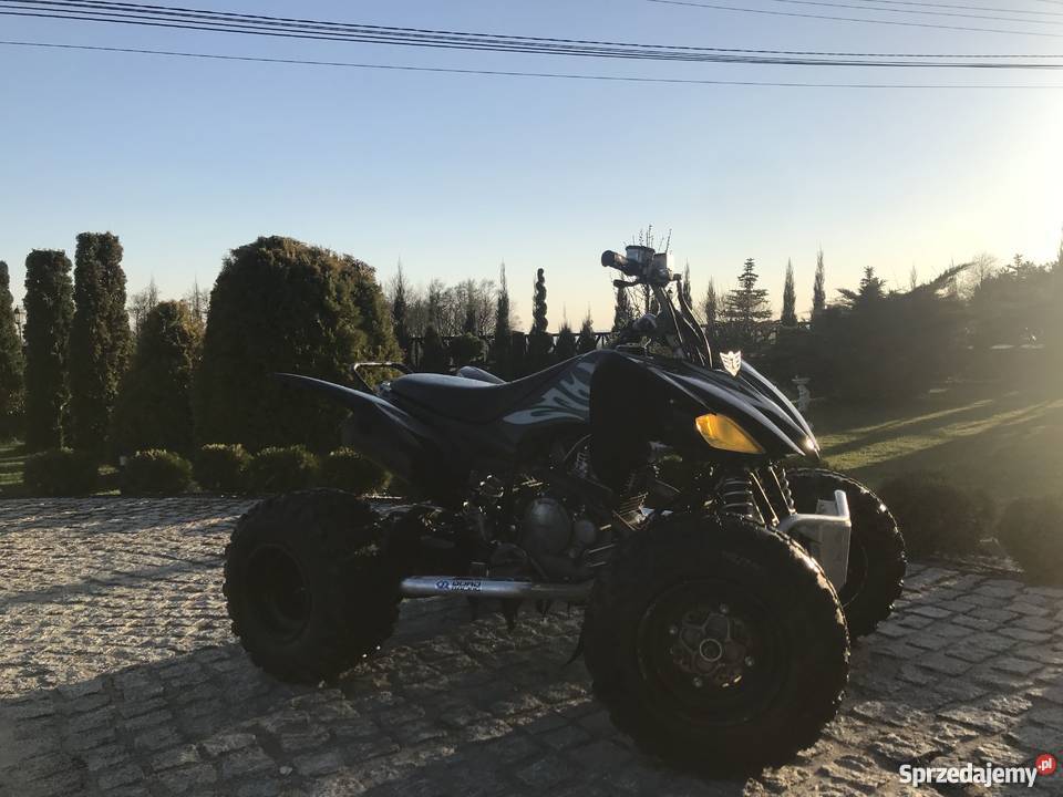 Yamaha RAPTOR 250 Honda Suzuki Kawasaki Polaris czarny podkarpackie Głobikowa