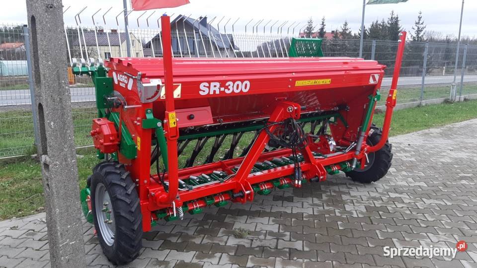 Siewnik Zbożowy AGROMASZ SR300 STOPKOWY mazowieckie Sokołów Podlaski