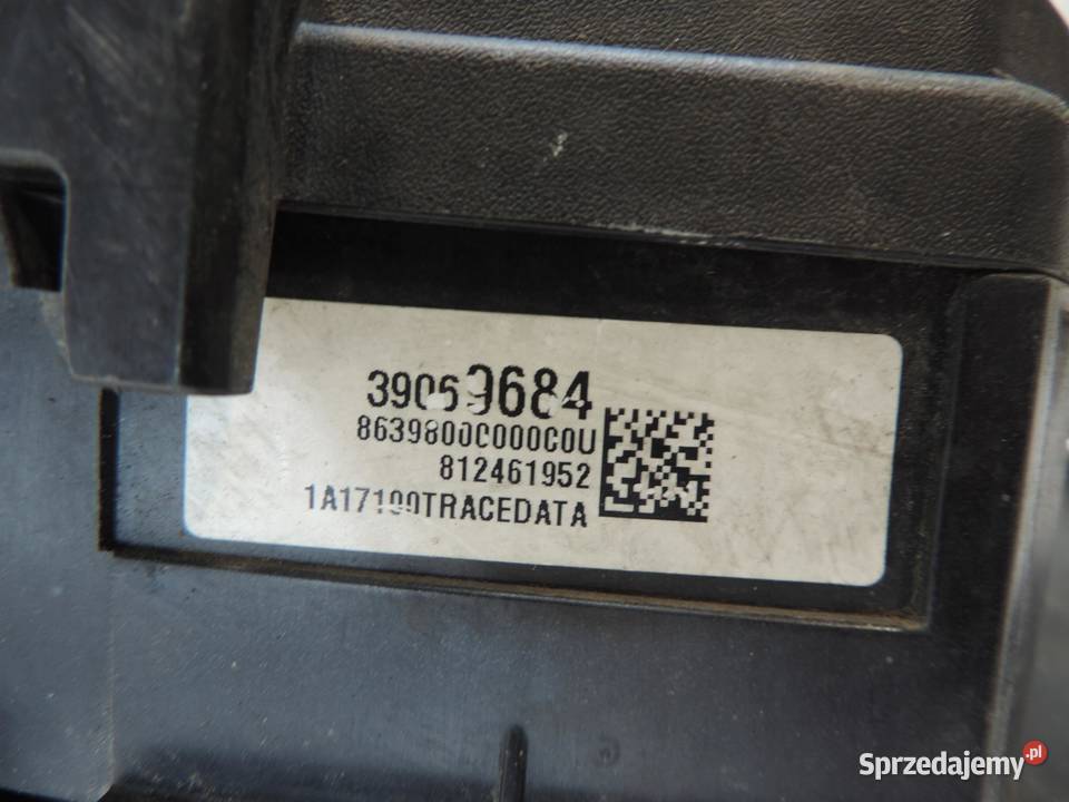 OPEL ASTRA K V SKRZYNKA BEZPIECZNIKÓW 16CDTI
