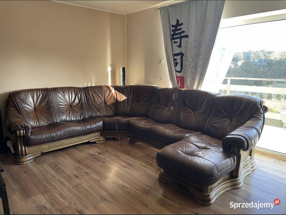 Narożnik skórzany dębowy Narożniki Zielona Góra