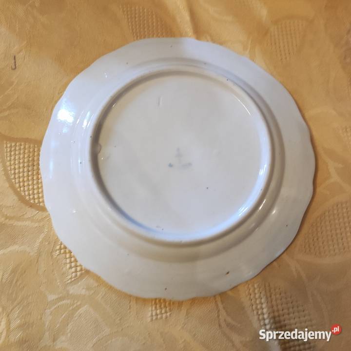 Talerz porcelana Miśnia Teichert wzór cebulowy Wrocław