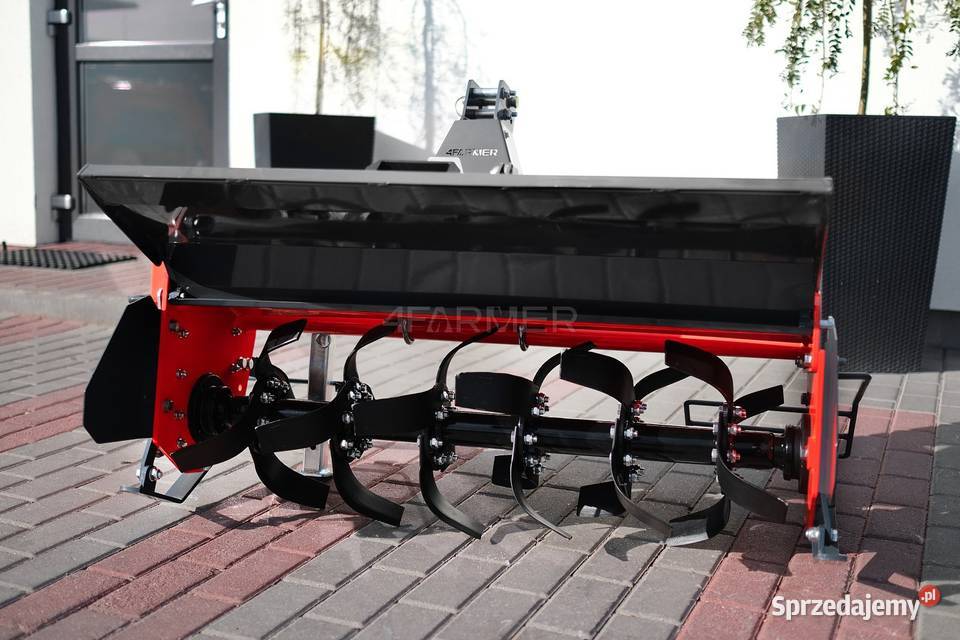Glebogryzarka lekka TLK 115 4FARMER czerwona podkarpackie Tajęcina