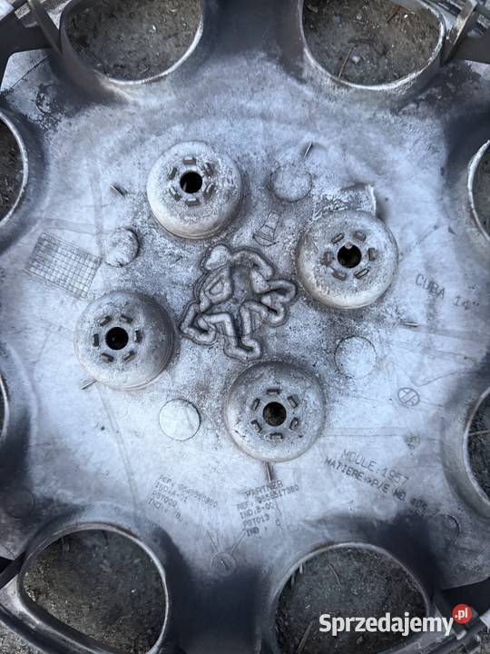 Kołpaki komplet oryginalne Peugeot 14 wielkopolskie Ostrów Wielkopolski