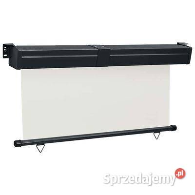 Markiza boczna na balkon 165x250 kremowa48431 Warszawa