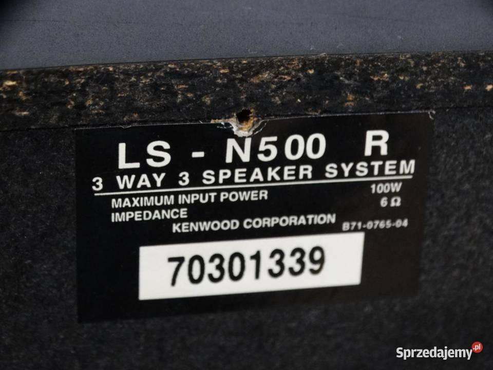 Kolumny Kenwood LSN500 mocne 2 x 100 wat sprawne Jasło