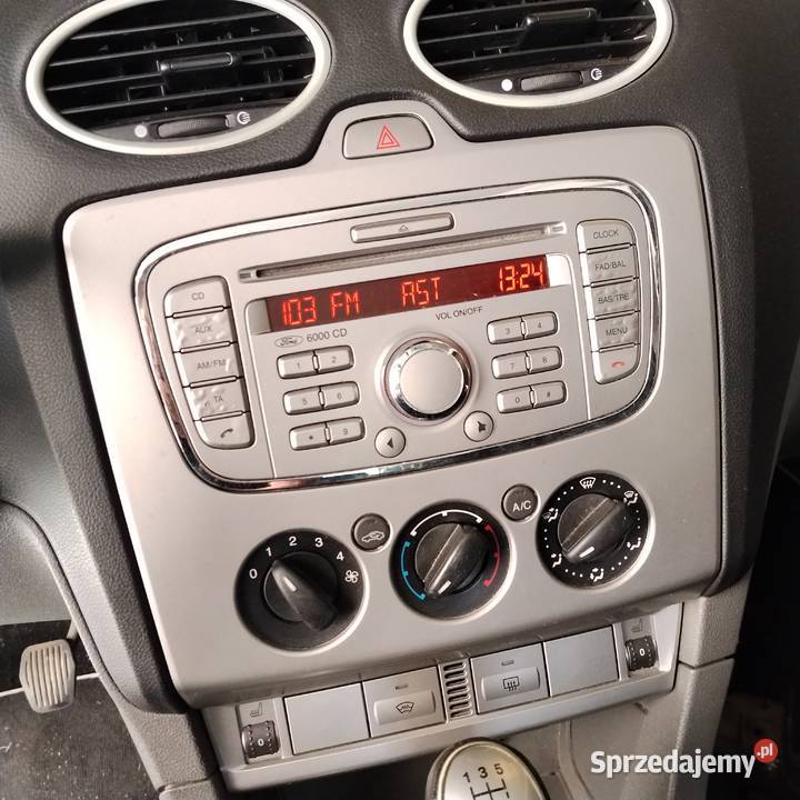 Oryginalne Radio CD Ford 6000CD 2DIN Ford Focus Zbąszyń
