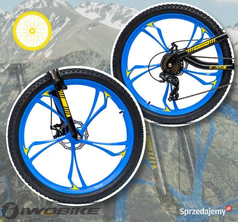 Rower Męski Damski Górski 26 IWOBIKE Shimano MTB Rowery małopolskie Gorlice