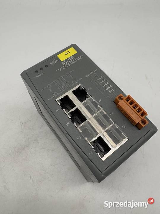 ICP DAS NS208 8port 10100 Ethernet Switch