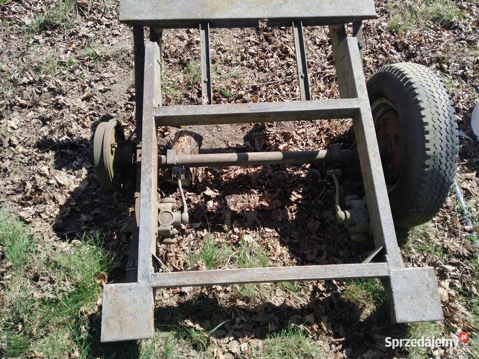 Oś z amortyzatorami rama syrena bosto zabytek Biała Podlaska sprzedam