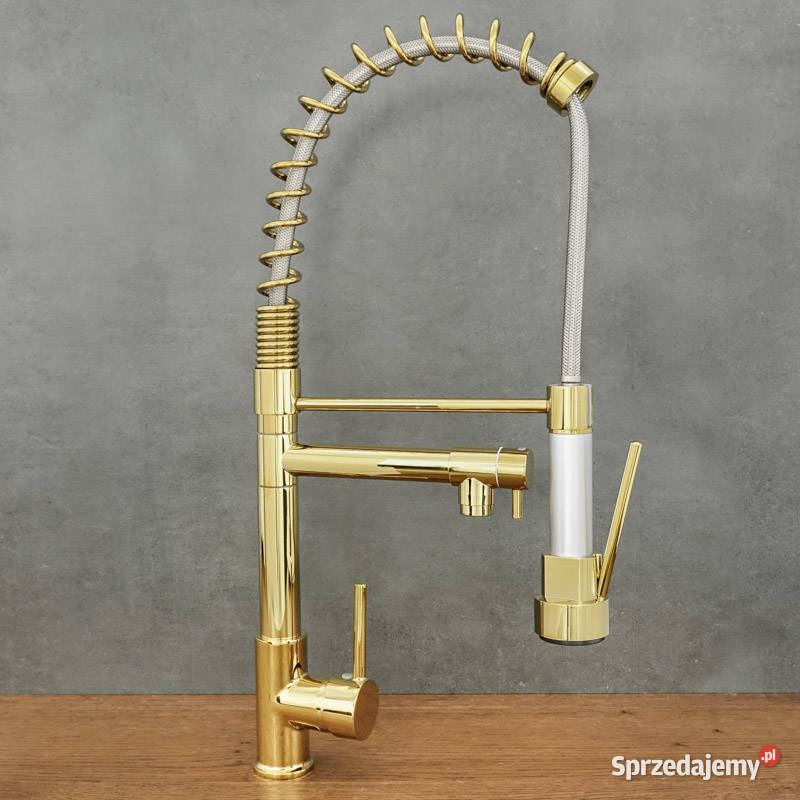 Bateria kuchenna stojąca antyczne złoto BENT Baterie kuchenne Kuchnia Chmielnik sprzedam