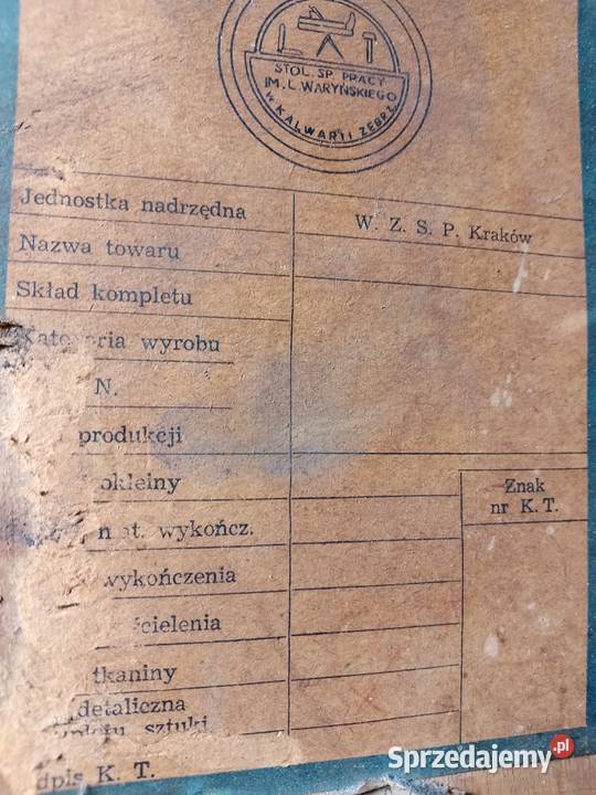 Meble PRL Piotrków Trybunalski
