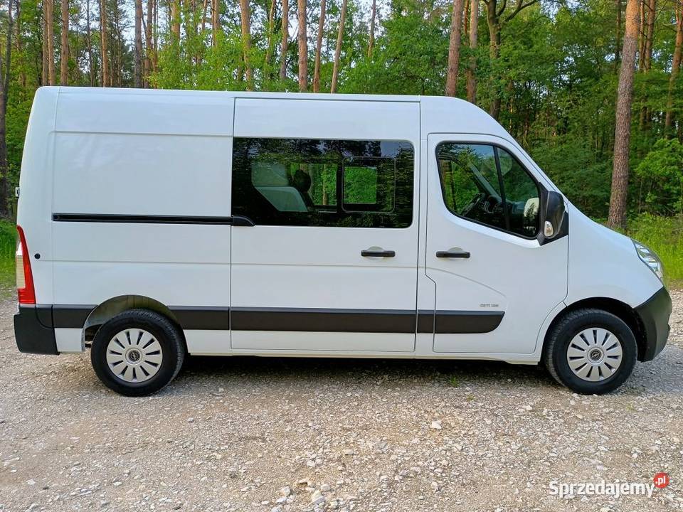 Movano 23 CDTI 125 Dubel Kabina Brygadówka Klima sprowadzony Mielec