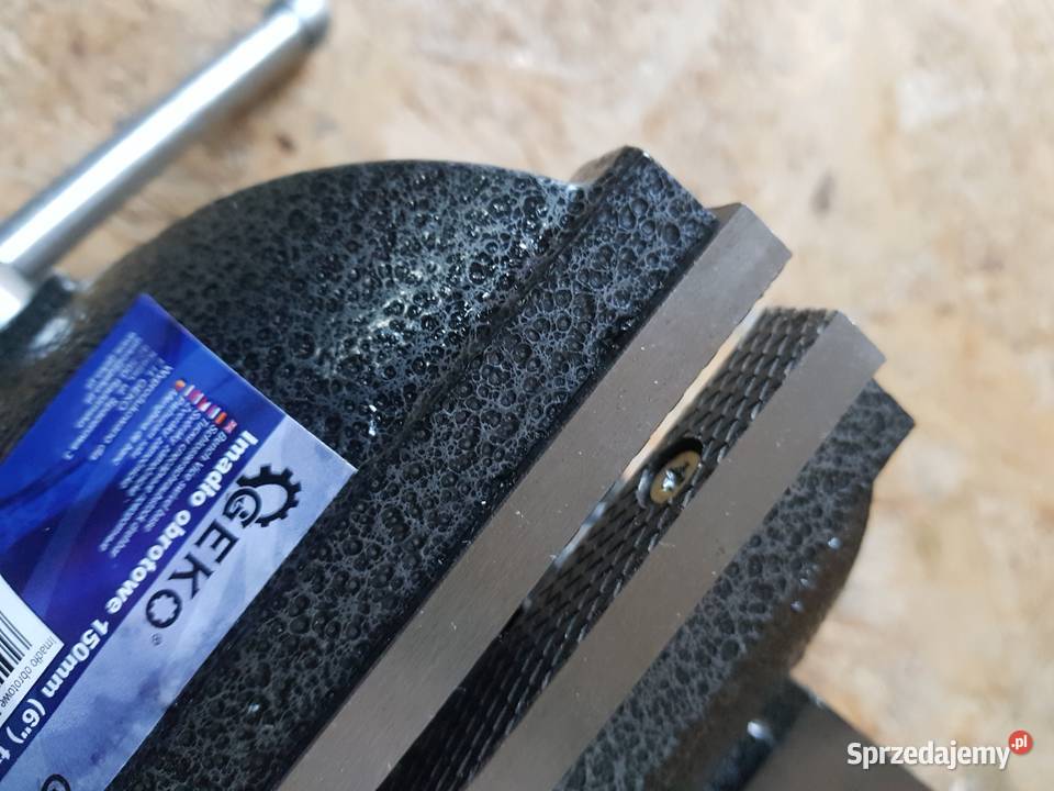 IMADŁO ŚLUSARSKIE 150mm OBROTOWE Z KOWADŁEM GEKO wielkopolskie Głogowa