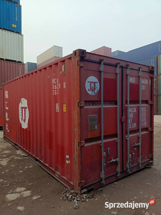 Kontener morski 20DV 6 metrowy transport lubelskie Lublin