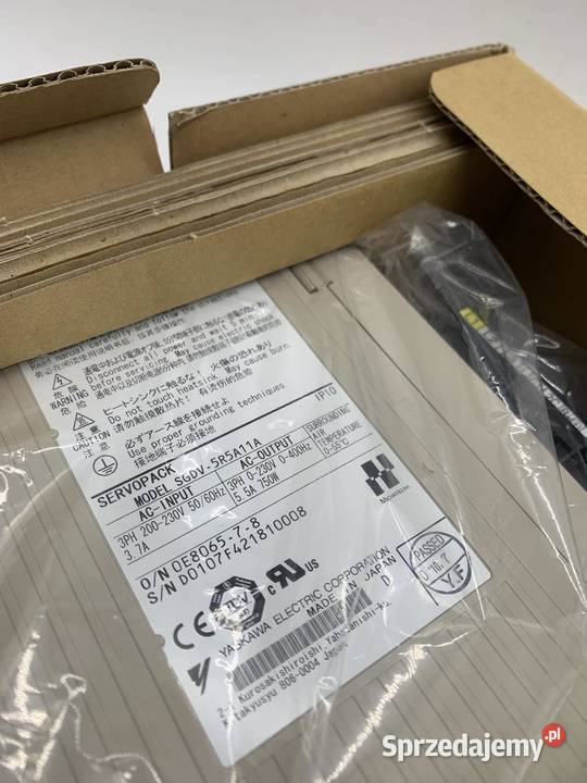 Yaskawa SGDV5R5A11A Servonapęd 3F 55A 750W Pozostałe Warszawa