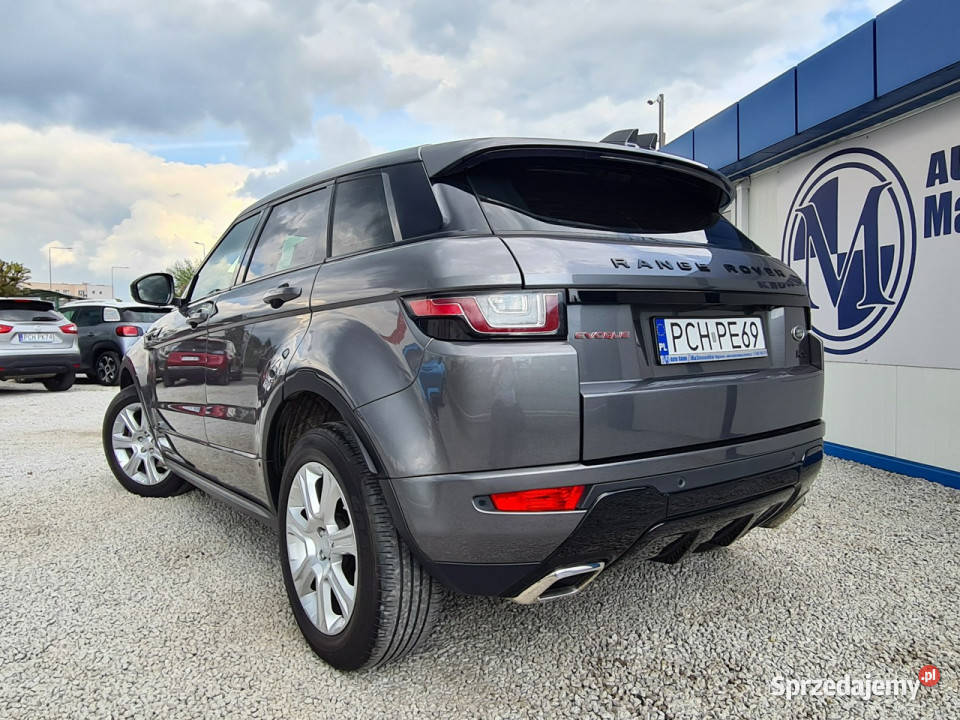 Land Rover Range Rover Evoque SzklanyDach Navi czujnik deszczu wielkopolskie Wągrowiec