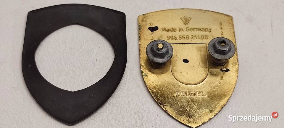 PORSCHE BOXSTER 986 ZNACZEK LOGO EMBLEMAT MASKI dolnośląskie