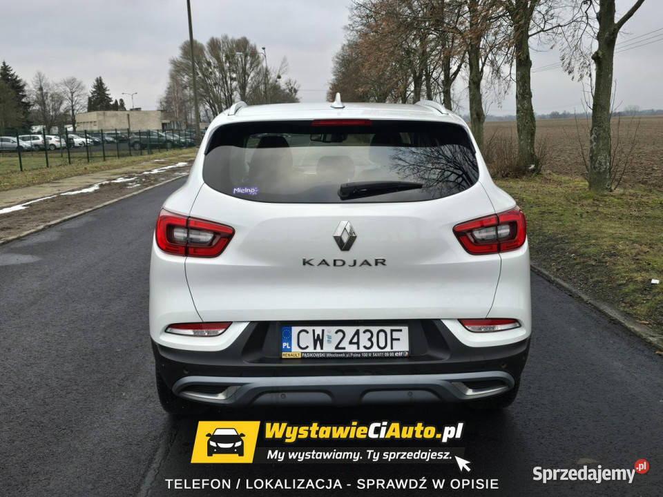 Renault Kadjar 13 TCe Intens Salon Polska 1 czujnik martwego pola Włocławek