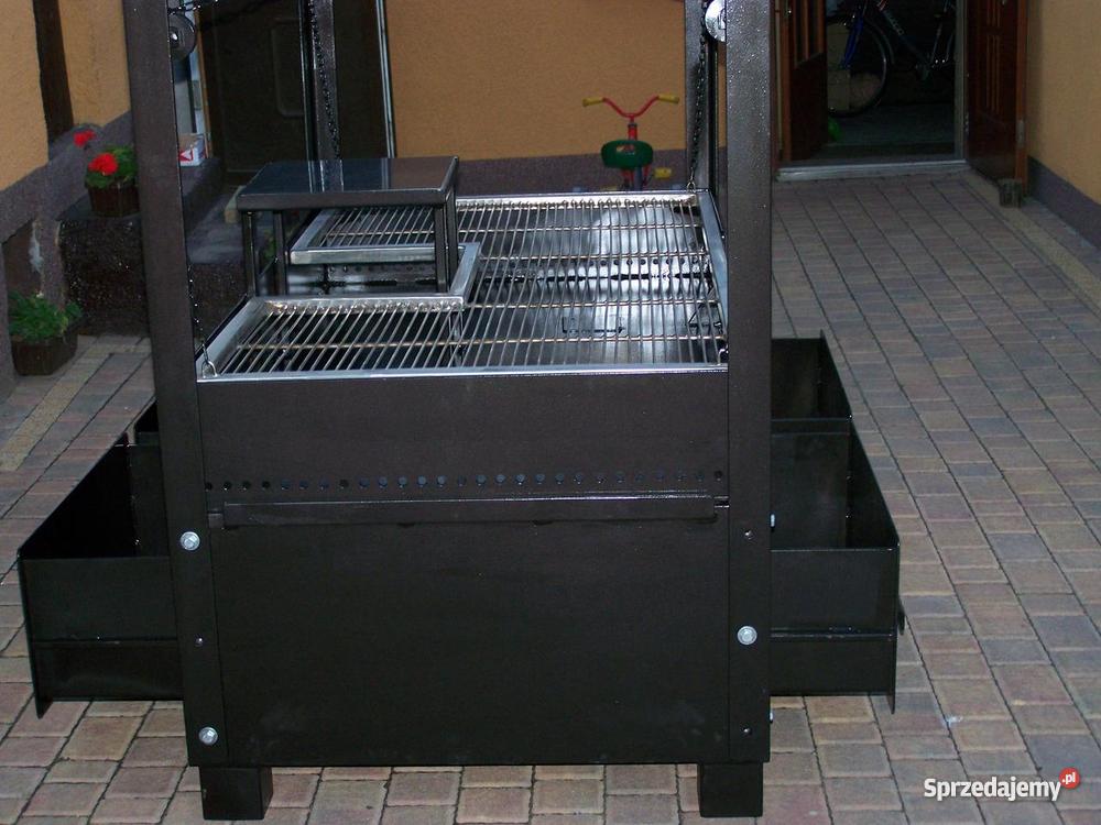 Grill gastronomiczny przemysłowy blacha 6mm Damasławek
