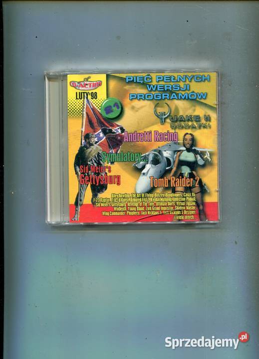 CD Action 21a 21b Luty 1998 PIPEMANIA PACIFIC strategiczne zachodniopomorskie Szczecin